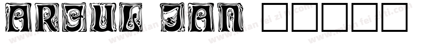 ARJUL IAN字体转换